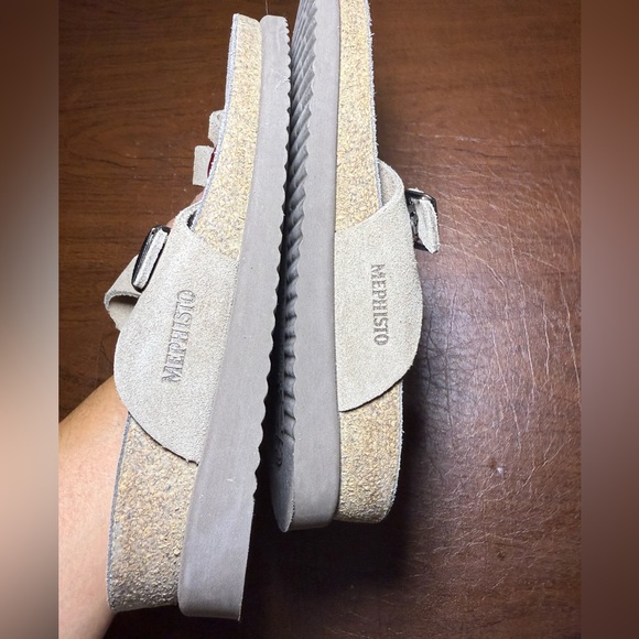 Mephisto warm grey Helen classic sandals - Picture 10 of 10